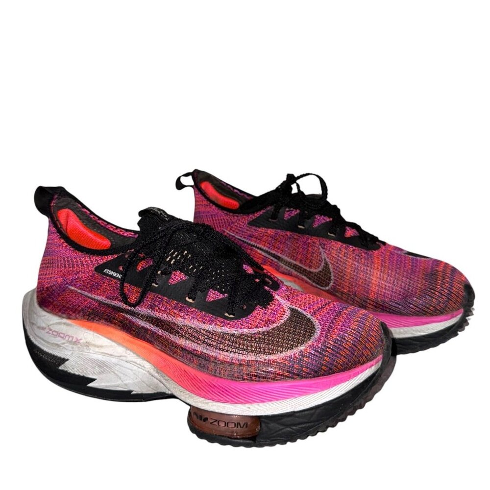 Nike Women's Running Sneakers — Pink, Black, Orange